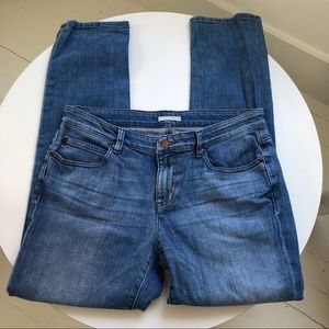 Eileen Fisher light/medium wash jeans